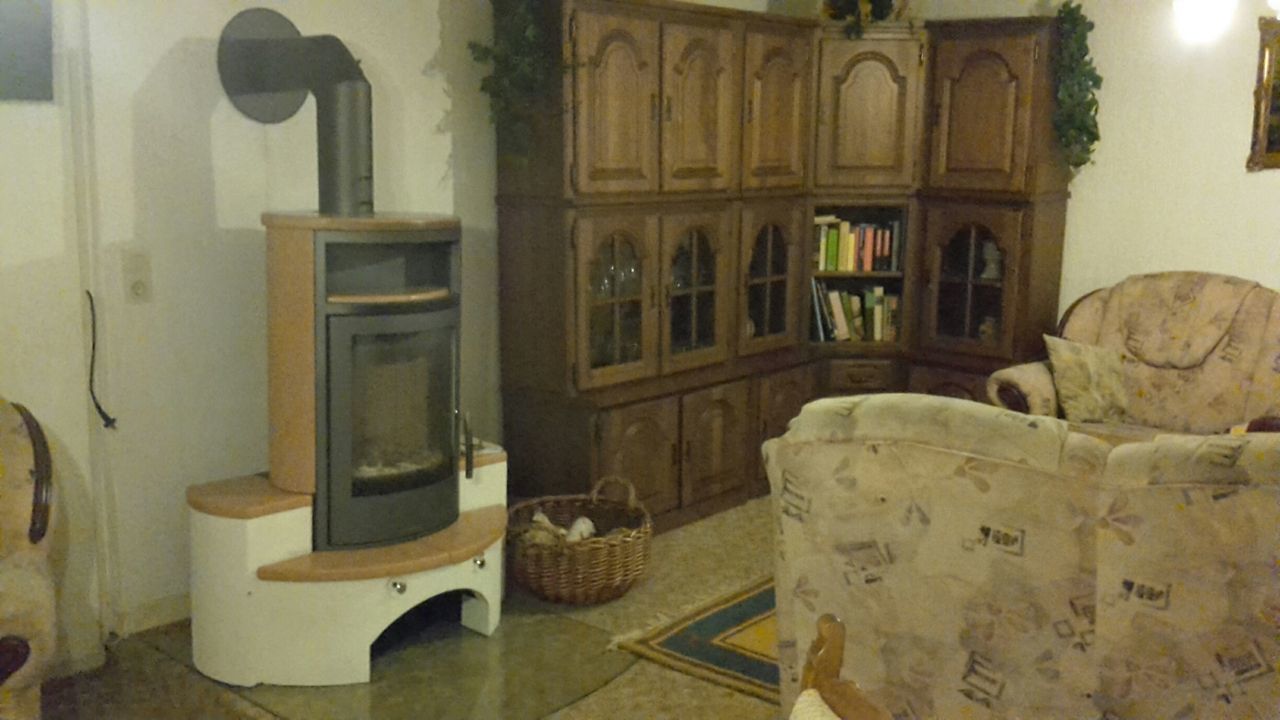 der Kaminofen der Kaminofen
