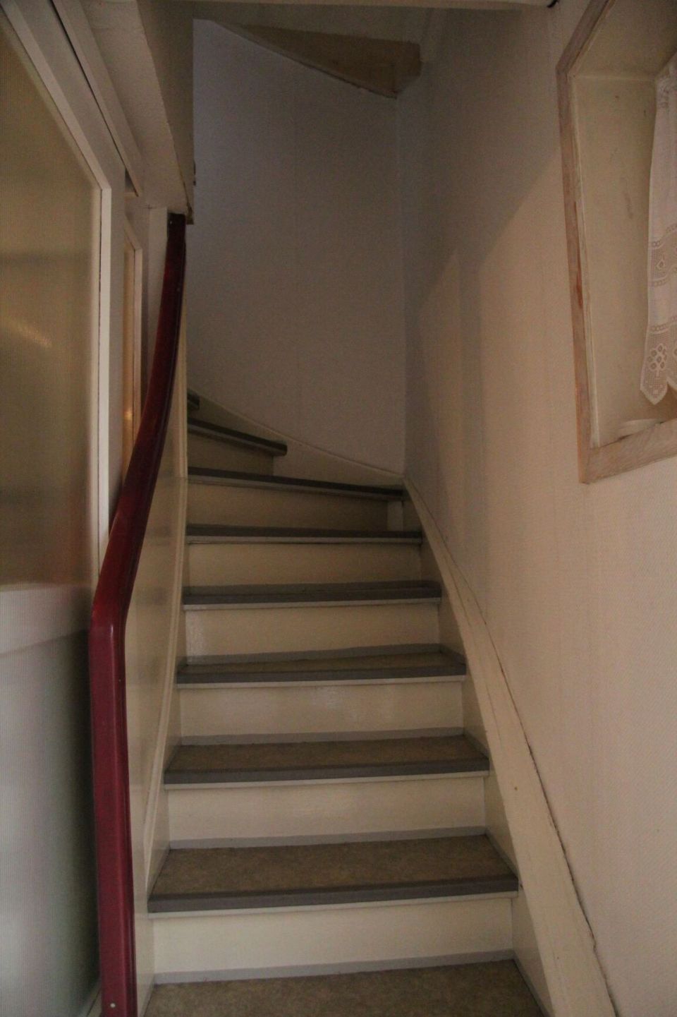 die Treppe zum OG die Treppe zum OG