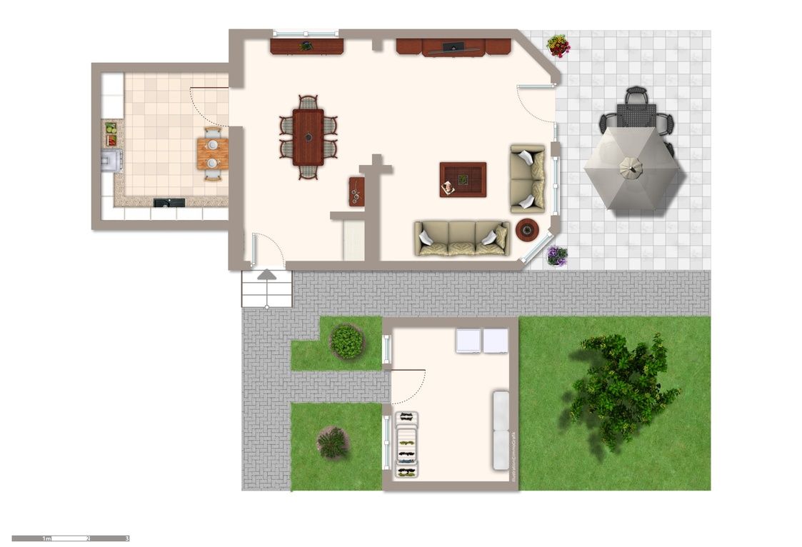 EG von Wohnung 4 EG von Wohnung 4