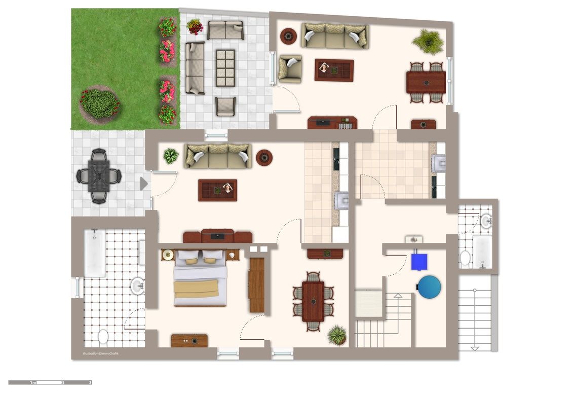 Wohnung 1 und 2 Wohnung 1 und 2