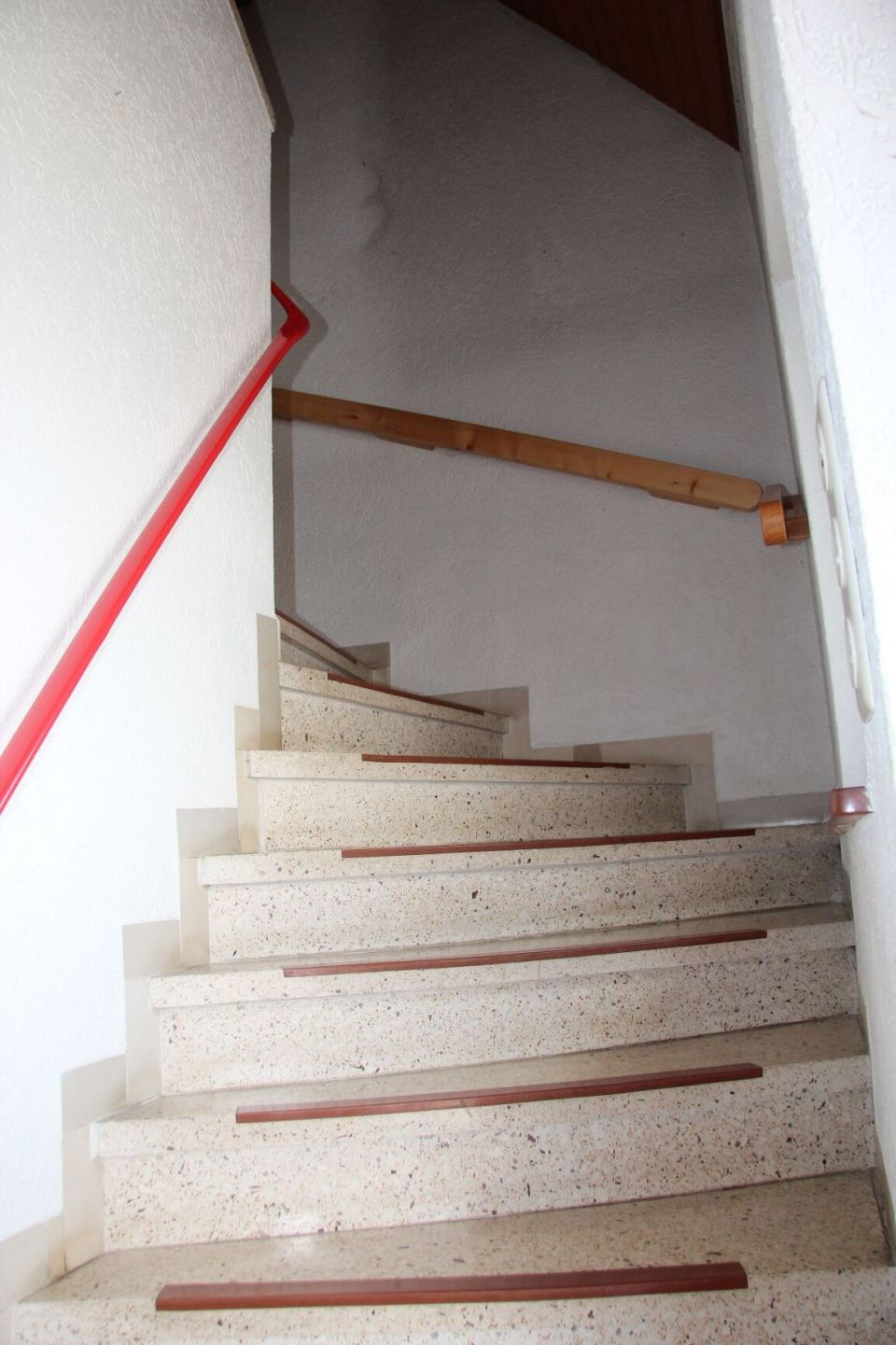 die Treppe zum DG