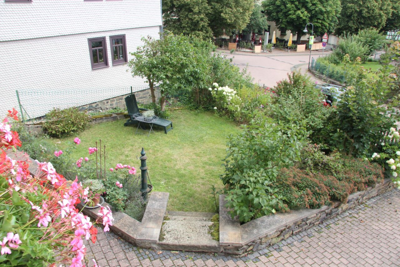 der Blick vom Balkon des EG der Blick vom Balkon des EG
