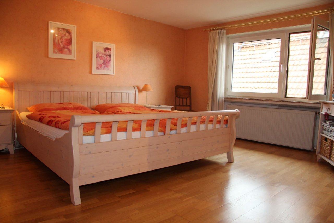 das Schlafzimmer im OG das Schlafzimmer im OG