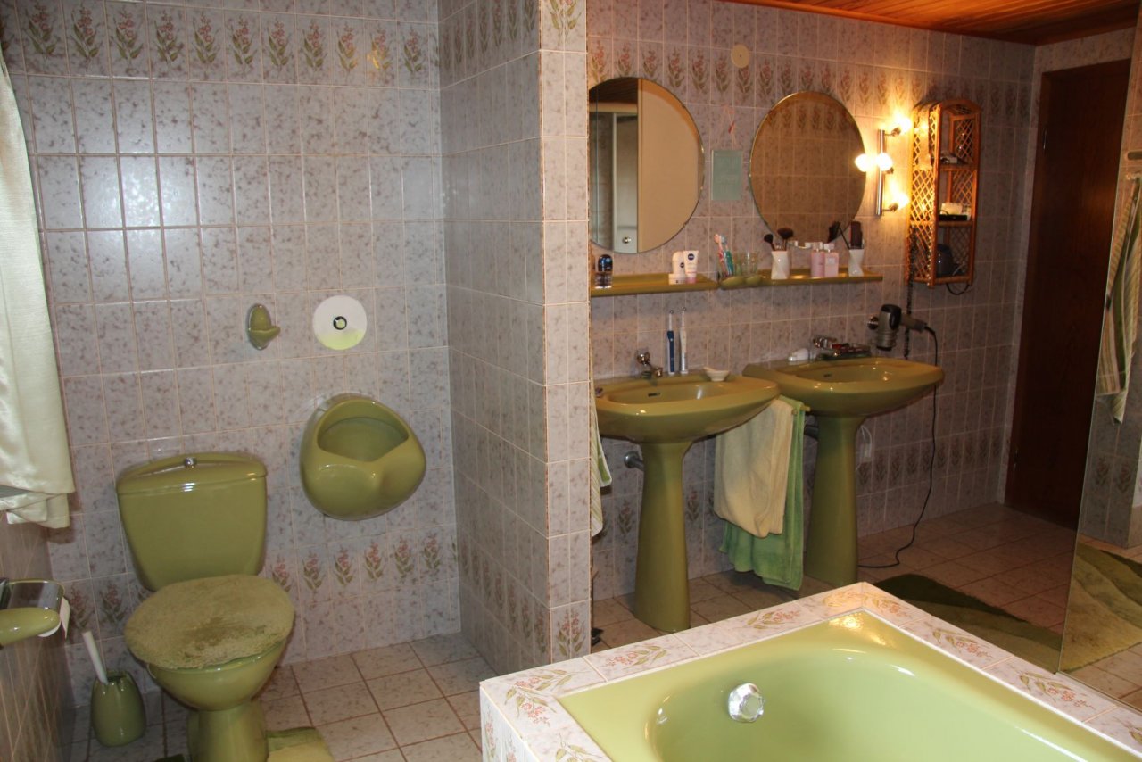 das Badezimmer im OG das Badezimmer im OG