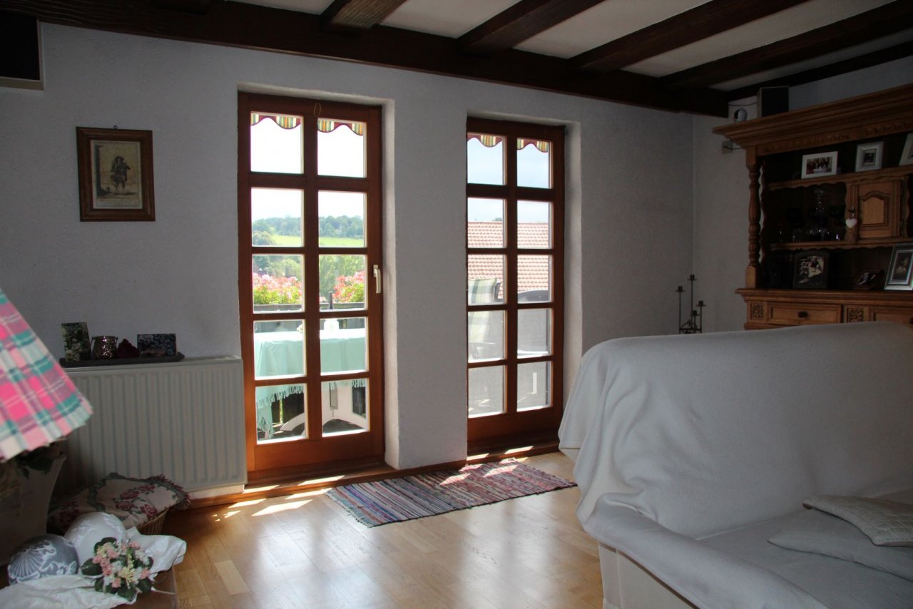 der Zugang zum Balkon im OG der Zugang zum Balkon im OG