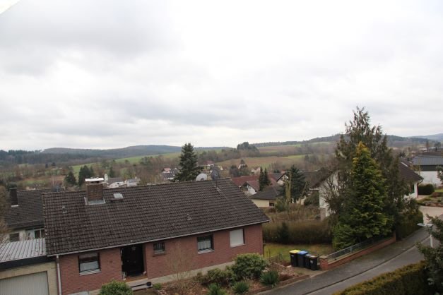 der Blick vom Balkon im DG der Blick vom Balkon im DG
