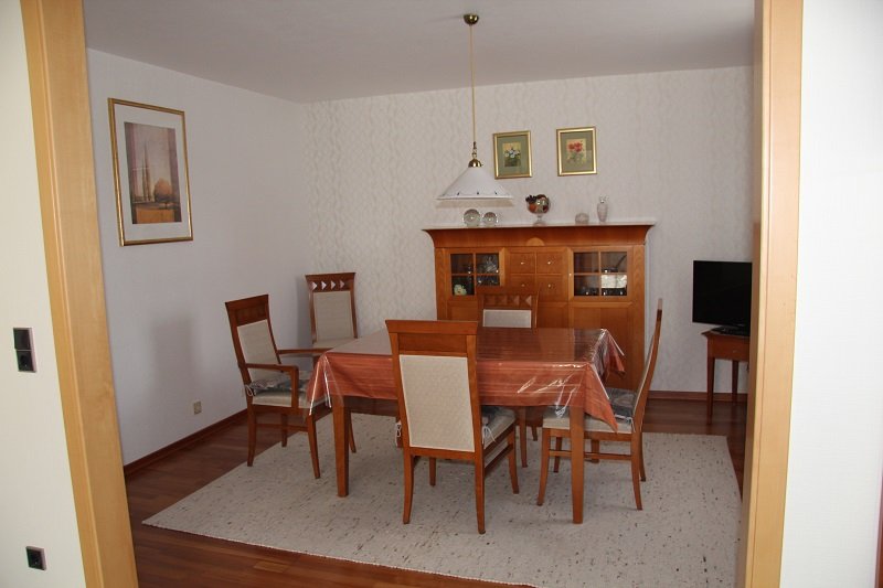 das Esszimmer im 1. OG