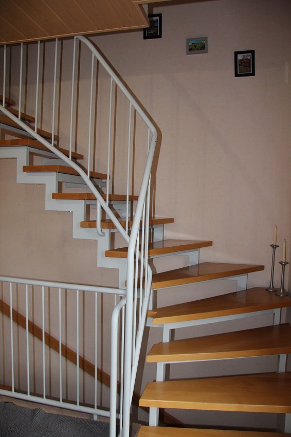 die Treppe zum DG
