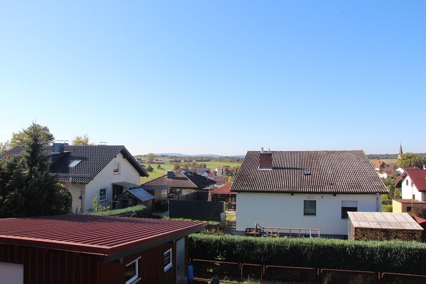 der Blick vom Balkon der Blick vom Balkon