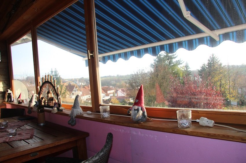 der Wintergarten-Balkon der Wintergarten-Balkon