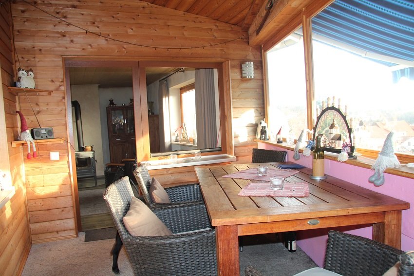 der Wintergarten-Balkon der Wintergarten-Balkon