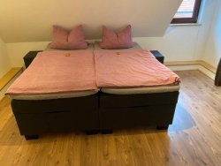 Eines der Doppelzimmer Eines der Doppelzimmer